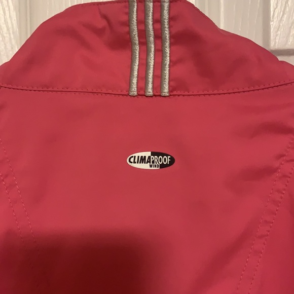 BNWT Adidas hot pink full zip windbreaker jacket - Picture 3 of 6